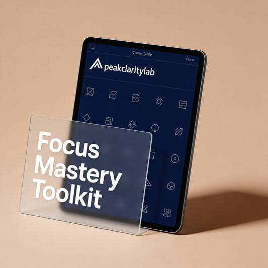 Focus Mastery Toolkit